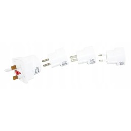 World adapter crusader travel adapter set