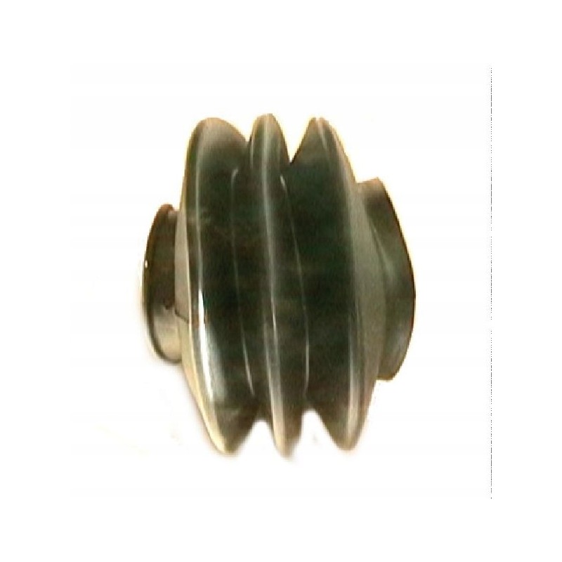 Rubber bellows cover for the slide for camping