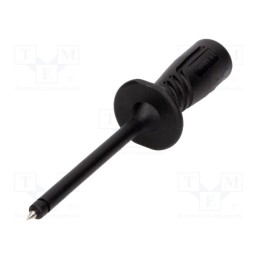 1 pcs x HIRSCHMANN T&M - PRUEF 2600 SW - Probe tip, 1000V, black, Tip diameter: 2mm, Socket size: 4mm