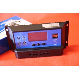 Proprietary solar charging controller LCD USB 12 24v