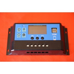 Proprietary solar charging controller LCD USB 12 24v