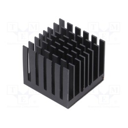 1 pcs x Advanced Thermal Solutions - ATS-55290W-C1-R0 - Heatsink: extruded, grilled, BGA, black, L: 29mm, W: 29mm, H: 24.5mm