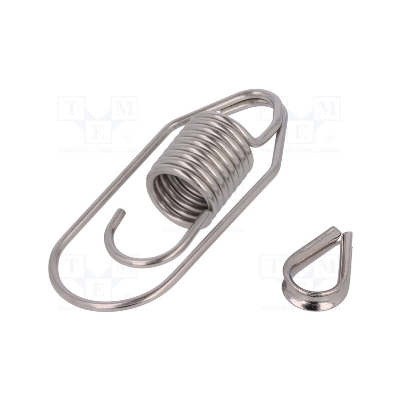 1 pcs x PIZZATO ELETTRICA - VF AF-ME80 - Spring with lug for rope tightening, FC/FD/FL/FP