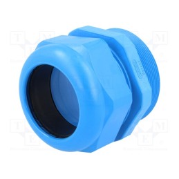 1 pcs x HUMMEL - 1.209.6302.30 -AS - Cable gland, with long thread, M63, 1.5, IP68, polyamide, blue