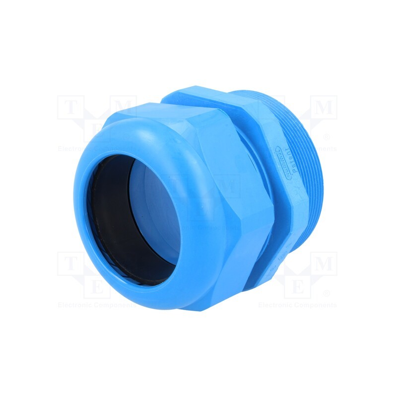 1 pcs x HUMMEL - 1.209.6302.30 -AS - Cable gland, with long thread, M63, 1.5, IP68, polyamide, blue