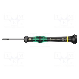1 pcs x WERA - 5118005001 - Screwdriver, slot, precision, 2,0x0,4mm, Kraftform Micro