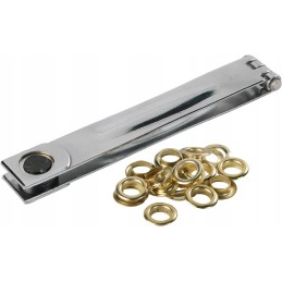 Kwb set for crimping tarpaulin eyelets, diameter 10 mm