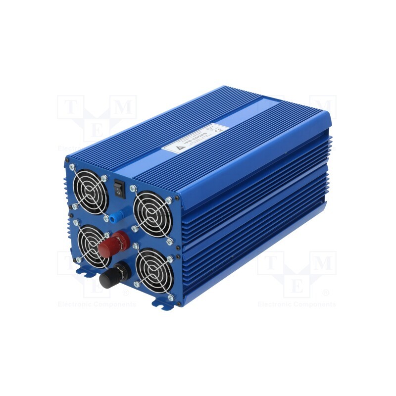 1 pcs x AZO DIGITAL - IPS-5000S 24V/230V ECO MODE - Converter: DC/AC, 2.5kW, Uout: 230VAC, 22÷30VDC, Out: mains 230V