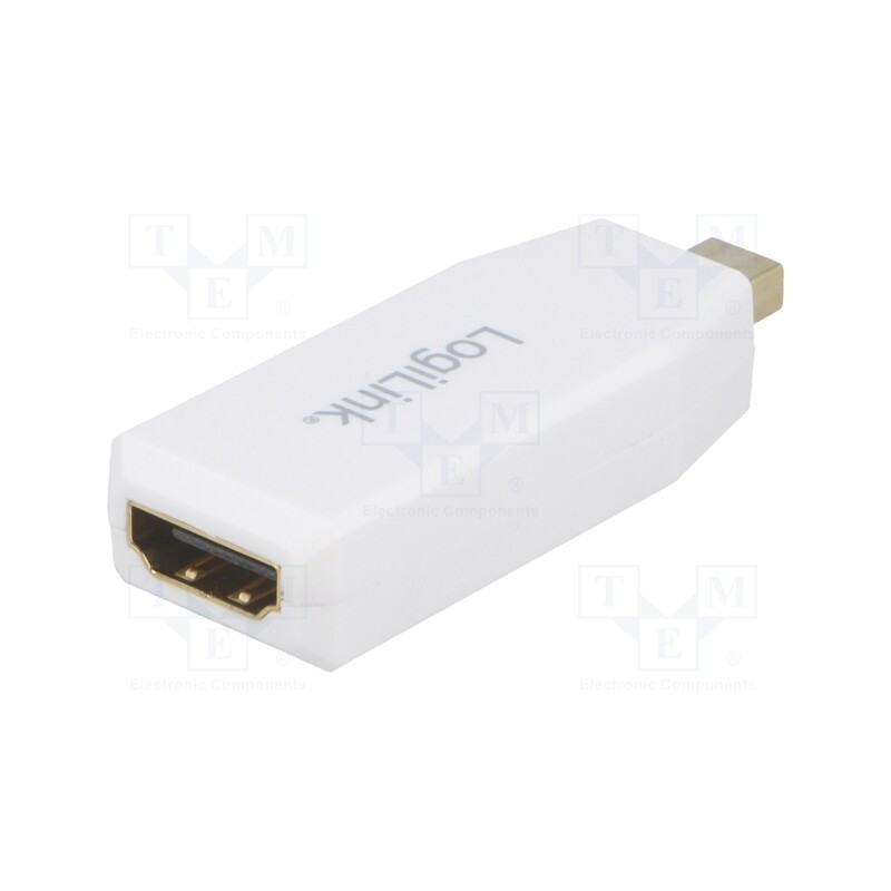 1 pcs x LOGILINK - CV0102 - Adapter, DisplayPort 1.2,DVI 1.0,HDCP 1.3,HDMI 1.4, white