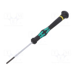 1 pcs x WERA - 5118006001 - Screwdriver, slot, precision, 2,0x0,4mm, Blade length: 60mm