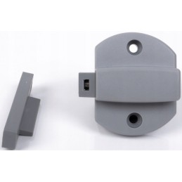 Cabinet lock, furniture lock, magnetic button, magnet lock