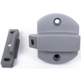 Cabinet lock, furniture lock, magnetic button, magnet lock