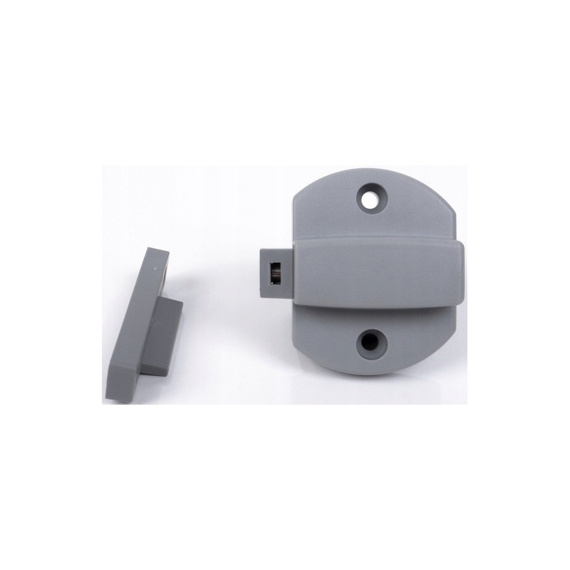 Cabinet lock, furniture lock, magnetic button, magnet lock