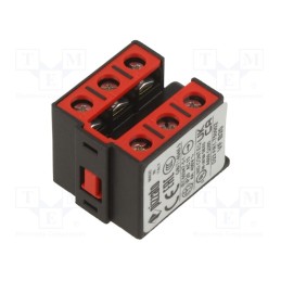 1 pcs x PIZZATO ELETTRICA - VF B20 - Contact block, NO + NC, 10A, max.400VAC, max.250VDC, -40÷80°C
