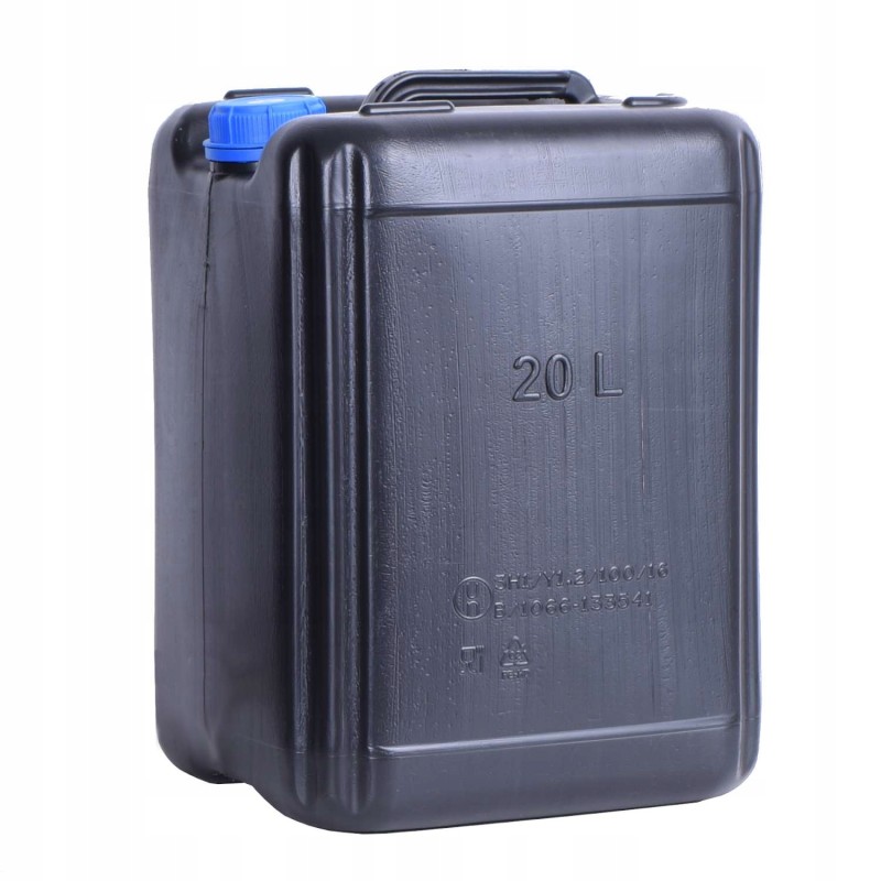 Tank 20l, container for water and liquids, black