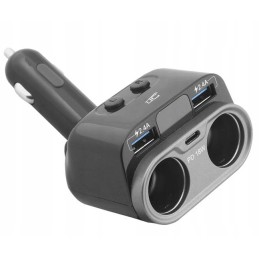 Charger splitter socket 2x USB 12v 24v b8i