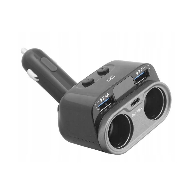 Charger splitter socket 2x USB 12v 24v b8i