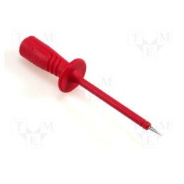 1 pcs x HIRSCHMANN T&M - PRUEF 2600 C2 RT - Probe tip, 1000V, red, Tip diameter: 2mm, Socket size: 4mm