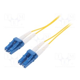 1 pcs x DIGITUS - DK-HD2933-05 - Fiber patch cord, OS2, LC/UPC,both sides, 5m, LSZH, yellow