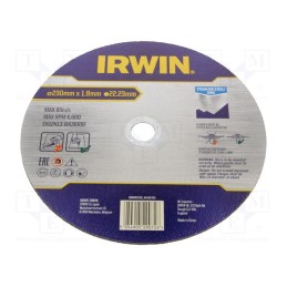 1 pcs x IRWIN - IW8082126 - Cutting wheel, Ø: 230mm, Øhole: 22.23mm