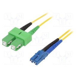 1 pcs x LAPP - 29039902 - Fiber patch cord, OS2, LC/UPC,SC/APC, 2m, Optical fiber: 9/125um