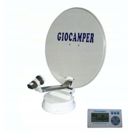 Automatic satellite TV antenna for camper trailer Gio 80cm