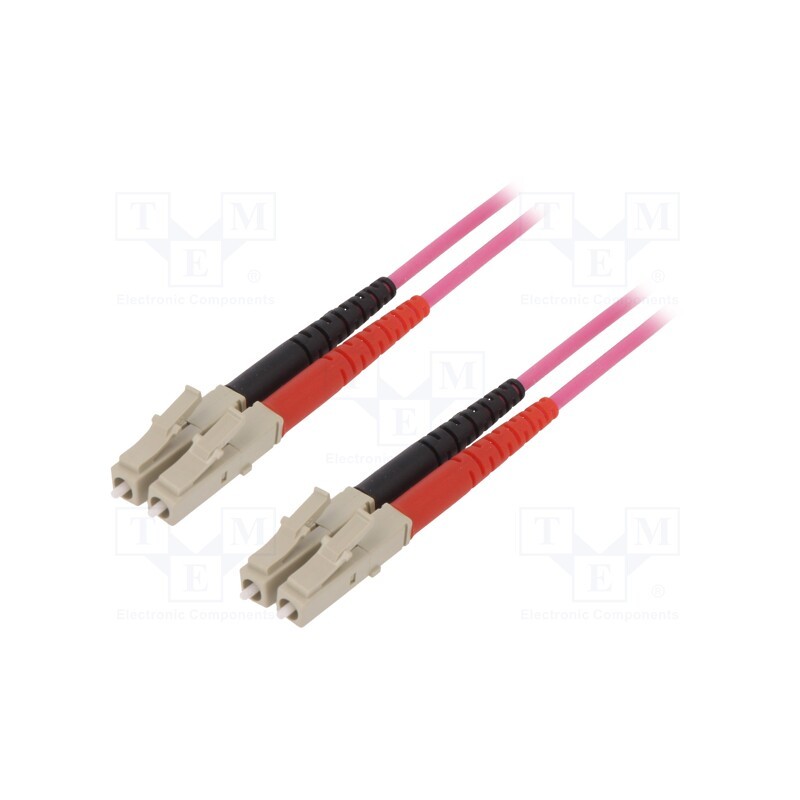 1 pcs x LAPP - 29033402 - Fiber patch cord, OM4, LC/UPC,both sides, 2m, LSZH, violet