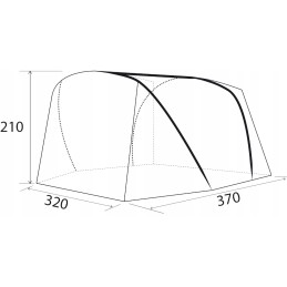 Brunner Travel II Drive Away inflatable vestibule for vans 180-210 cm