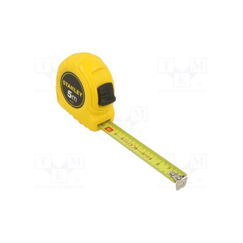 1 pcs x STANLEY - 1-30-497 - Measuring tape, L: 5m, Width: 19mm, Class: II