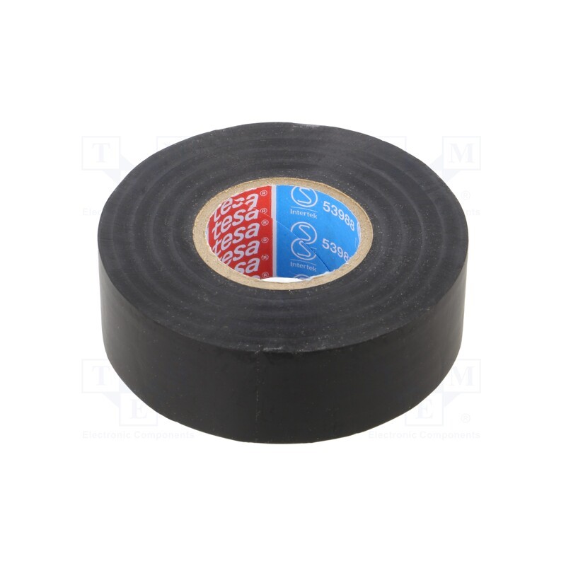 1 pcs x TESA - 53988-00138-01 - Tape: electrical insulating, W: 25mm, L: 25m, Thk: 0.15mm, black