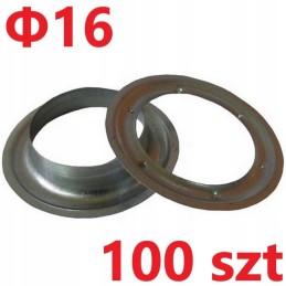 Round tarpaulin eyelets for tarpaulins fi16 100
