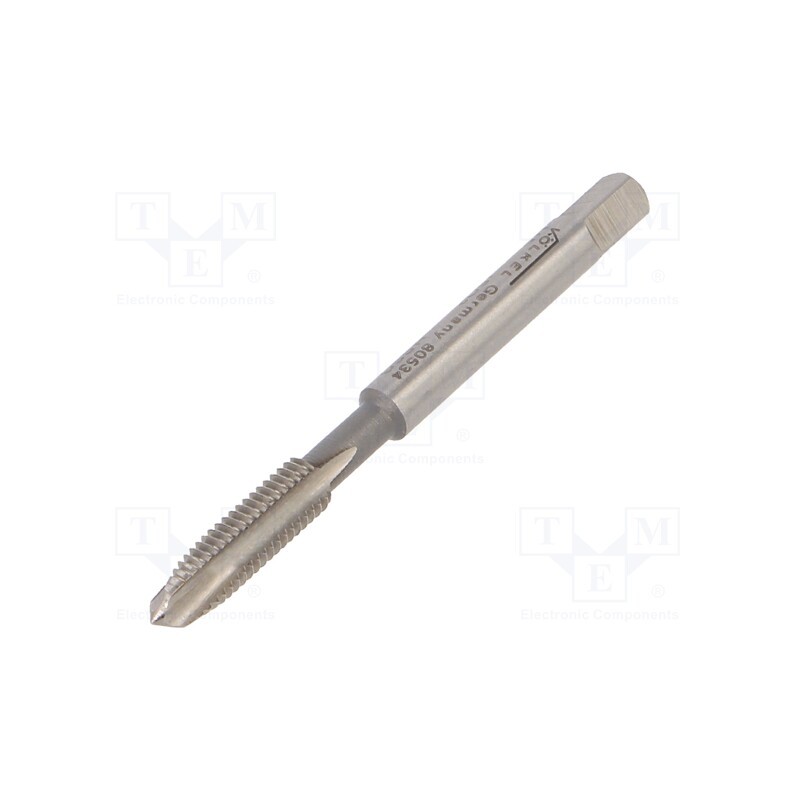1 pcs x Vu00d6LKEL - 80534 - Tap, high speed steel grounded HSS-G, M5, 0.8, 58mm, 4mm, ISO2/6H