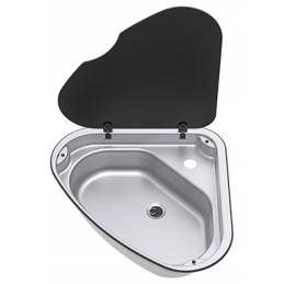 Thetford stainless steel sink 48x48 cm