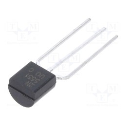 25 pcs x DIOTEC SEMICONDUCTOR - 2N5551 - Transistor: NPN, bipolar, 160V, 0.6A, 625mW, TO92