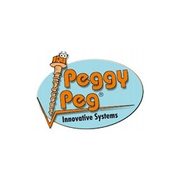 Pegs set of 12 screws 12cm peggy peg