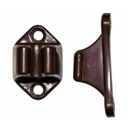 Brown plastic door protection