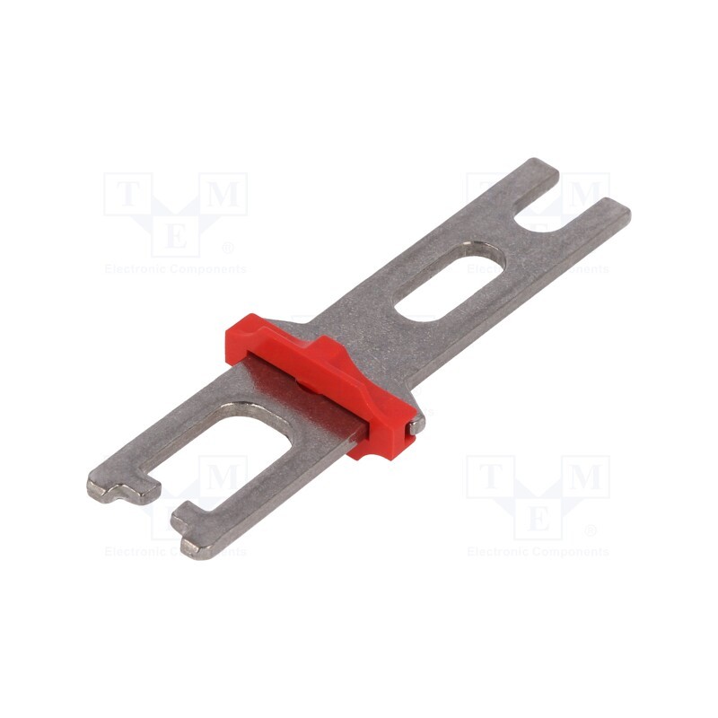 1 pcs x PIZZATO ELETTRICA - VF KEYD5 - Flat key, FR, Features: long actuator