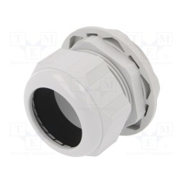 1 pcs x RITTAL - 2411.671 - Cable gland, M63, 1.5, IP68, polyamide, light grey
