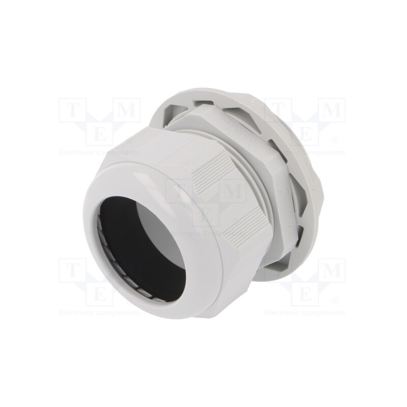 1 pcs x RITTAL - 2411.671 - Cable gland, M63, 1.5, IP68, polyamide, light grey
