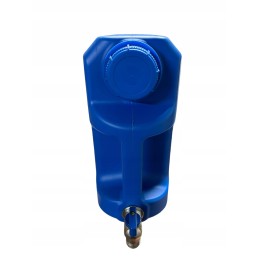 Water bank canister tank with tap, 10l, narrow, flat