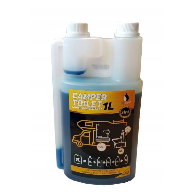 Liquid camper toilet super concentrate 3in1 1l