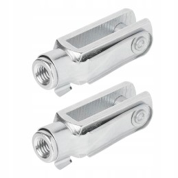 Fork head of the overrun brake cable m8, 2 pcs