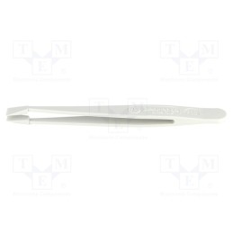 1 pcs x IDEAL-TEK - 710.DG - Tweezers, Blade tip shape: flat,shovel, Tweezers len: 115mm, ESD