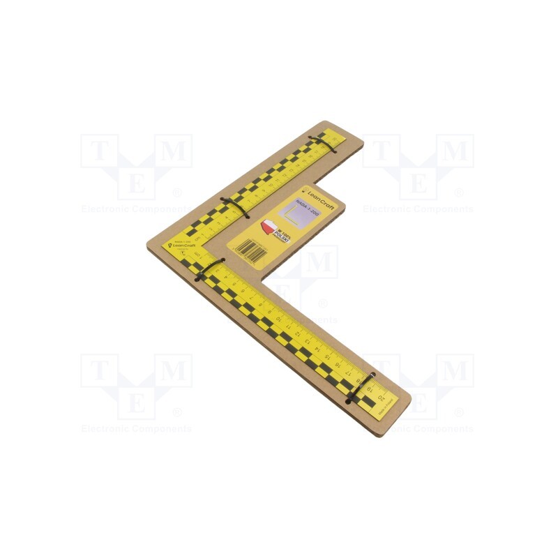 1 pcs x LeanCraft - NADA-1-200-Y - Nib, 200x200mm