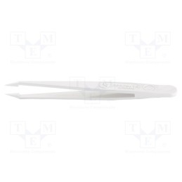 1 pcs x IDEAL-TEK - 707.DG - Tweezers, Blade tip shape: sharp, Tweezers len: 115mm, ESD