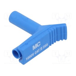 1 pcs x STu00c4UBLI - 66.9694-23 - Angle plug, 4mm banana, banana 4mm socket,banana 4mm plug, 20A