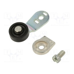 1 pcs x PIZZATO ELETTRICA - VF L31 - Driving head, lever R 40mm, plastic roller Ø20mm, FC/FD/FL/FP