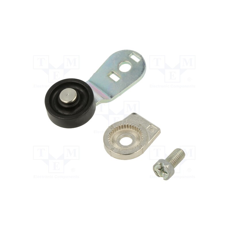 1 pcs x PIZZATO ELETTRICA - VF L31 - Driving head, lever R 40mm, plastic roller Ø20mm, FC/FD/FL/FP