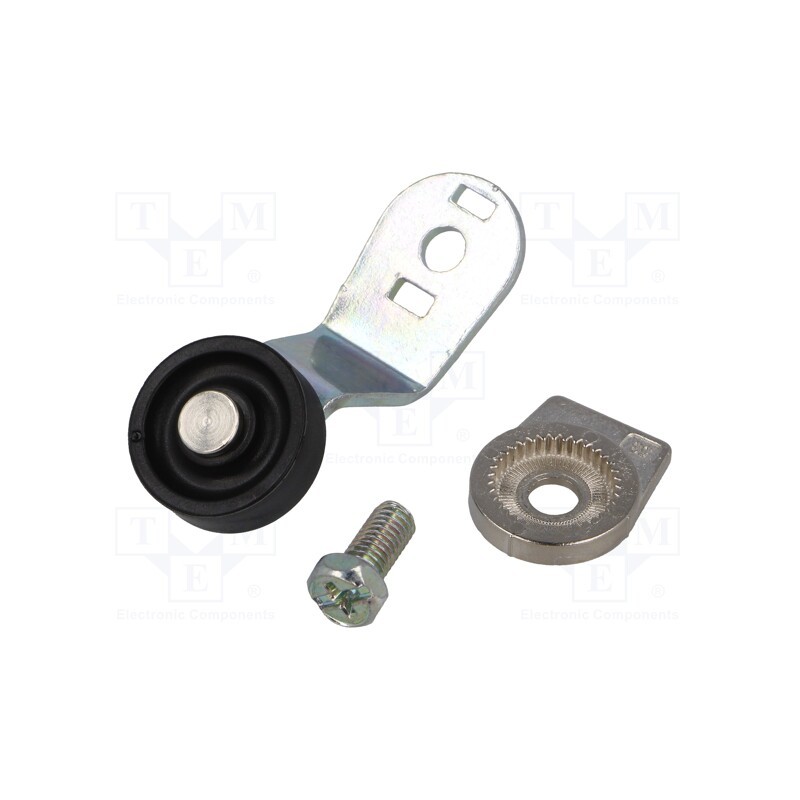 1 pcs x PIZZATO ELETTRICA - VF L51 - Driving head, lever R 40mm, plastic roller Ø20mm, FC/FD/FL/FP