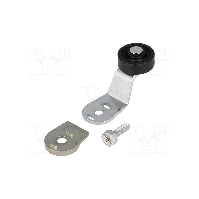 1 pcs x PIZZATO ELETTRICA - VF LE51 - Driving head, lever R 40mm, plastic roller Ø20mm